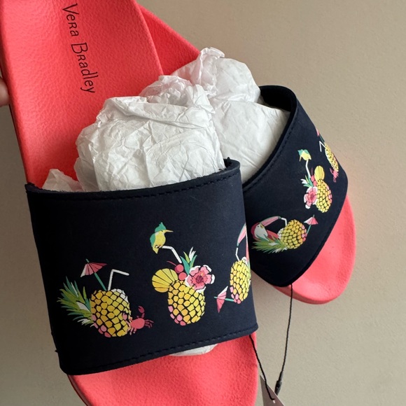 Brand New Vera Bradley ID Case and Lanyard and Slides - Picture 8 of 10